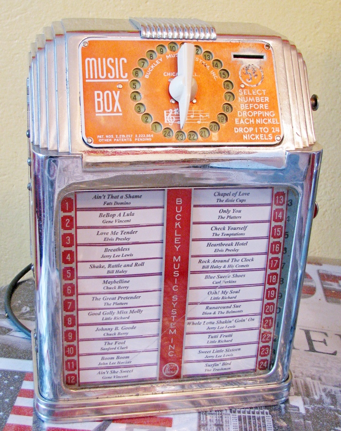 wallbox Buckley Music Box